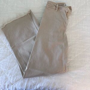 Zara marine straight jeans